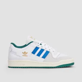 adidas Forum 84 Low ADV Shoes - Footwear White/Bluebird/Collegiate Green