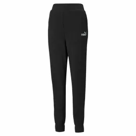 Adult Trousers Puma Essentials  Embroidery  Black Lady