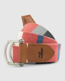 Bowen D-Ring Canvas Striped Belt