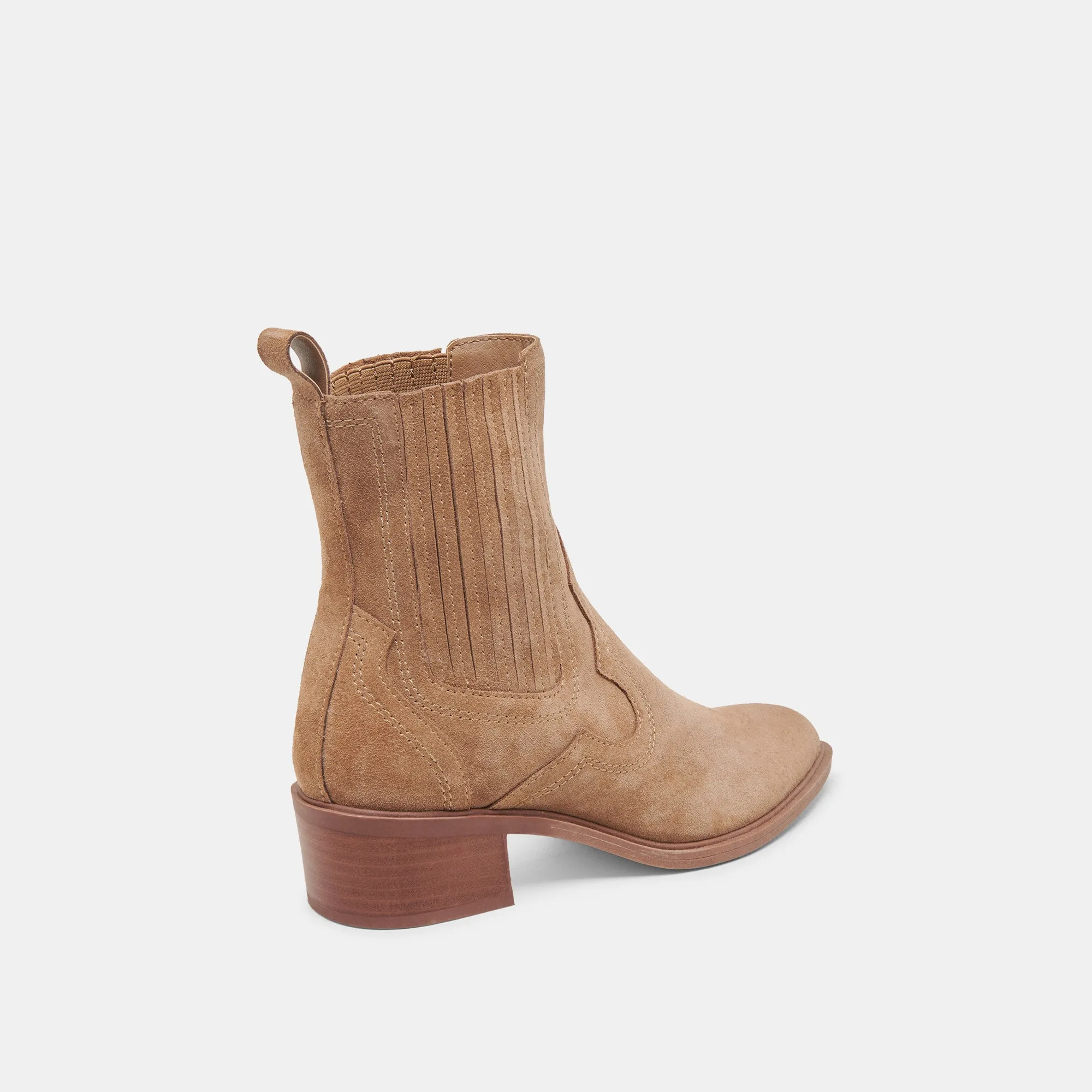 BRYLEE H2O WIDE BOOTIES MUSHROOM SUEDE