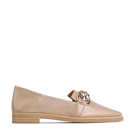 ESTELLE LOW HEEL LOAFERS LEATHER