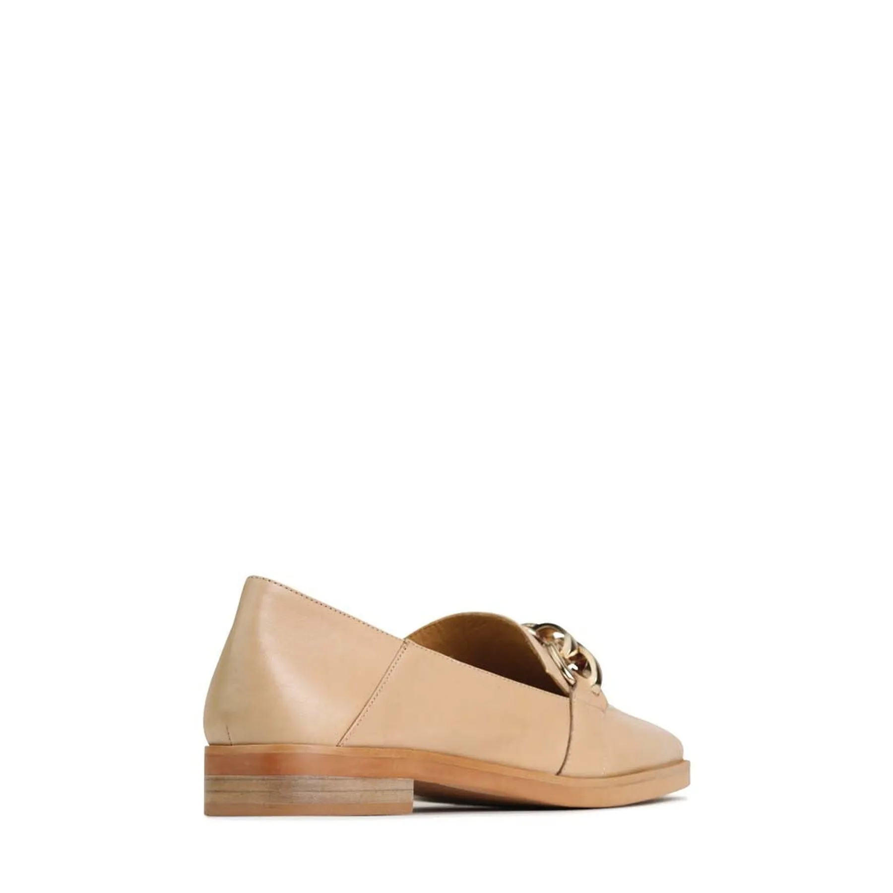 ESTELLE LOW HEEL LOAFERS LEATHER