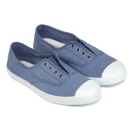 Hampton Canvas Plum - STEEL BLUE (EU 37-43)