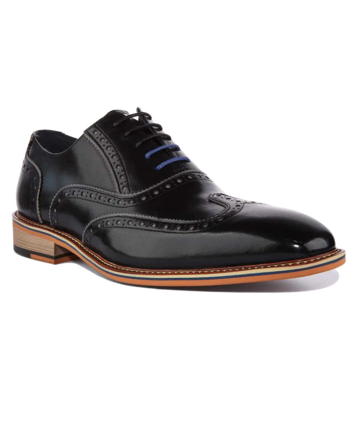 Justin Reece Men's Smart Lace Up Derby