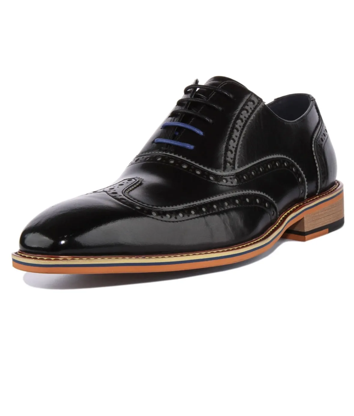 Justin Reece Men's Smart Lace Up Derby