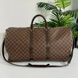 Louis Vuitton Damier Ebene Keepall 55