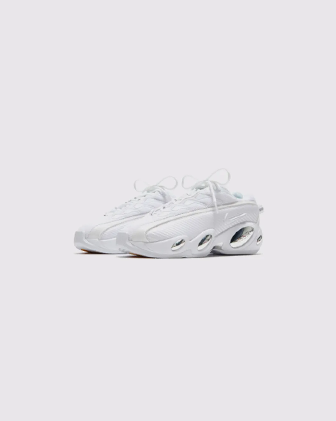 Nike Nocta Glide Drake 'White Chrome' Sneakers