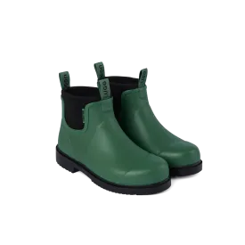 Pettie Gumboot Green & Black