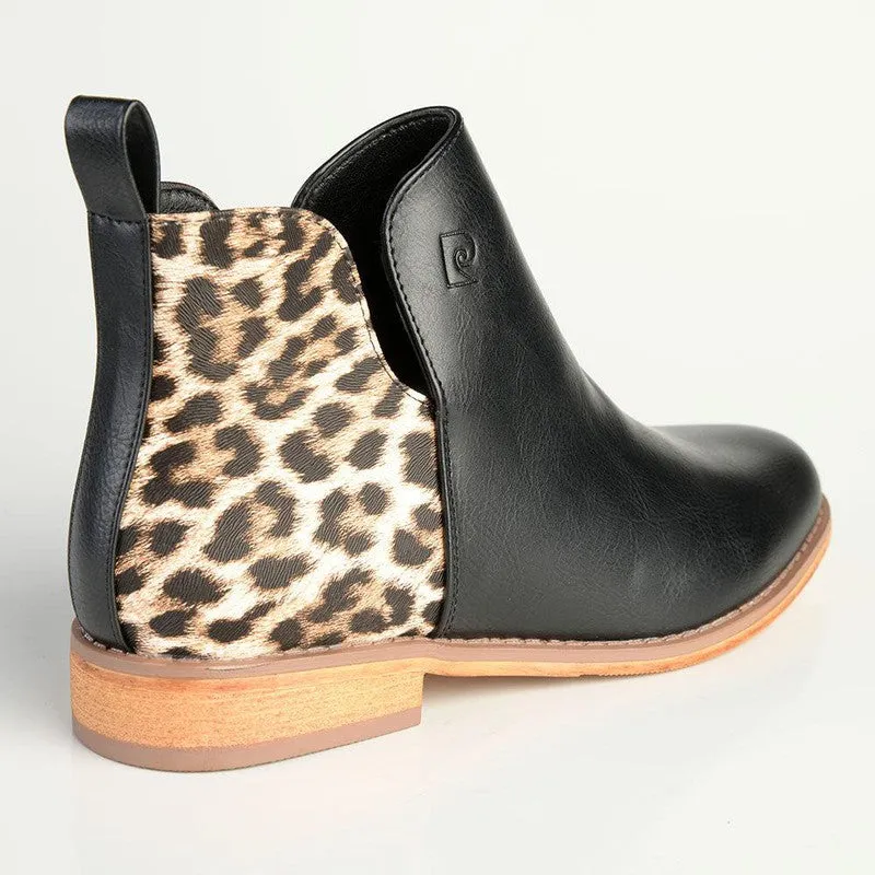 Pierre Cardin Leo Ankle  Booties - Black