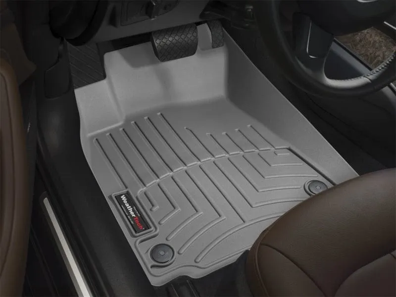 WeatherTech 06-10 Audi A8/A8L/S8 Front FloorLiner - Grey